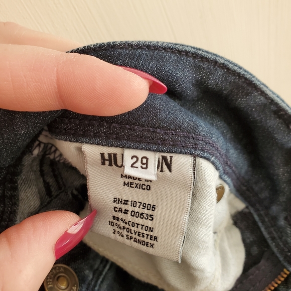 SOLD Hudson Jeans Beth Crop Baby Boot Jeans - Picture 7 of 8